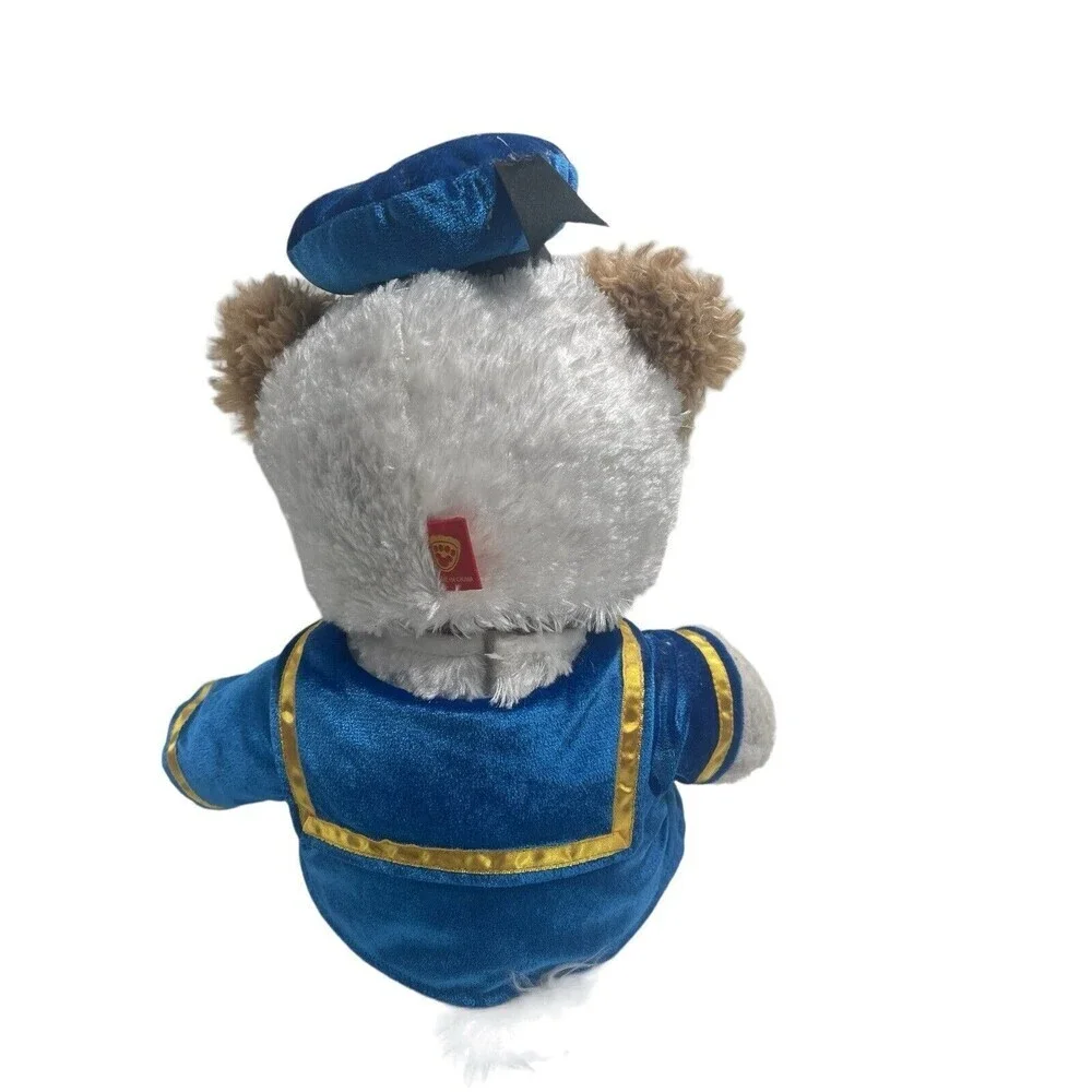 Disney Parks Duffy The Disney Bear Dressed As Donald Duck 17” Stuffed Animal Toy